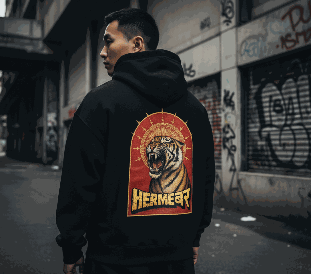 DIVINE ROAR HOODIE — HERMEBURR