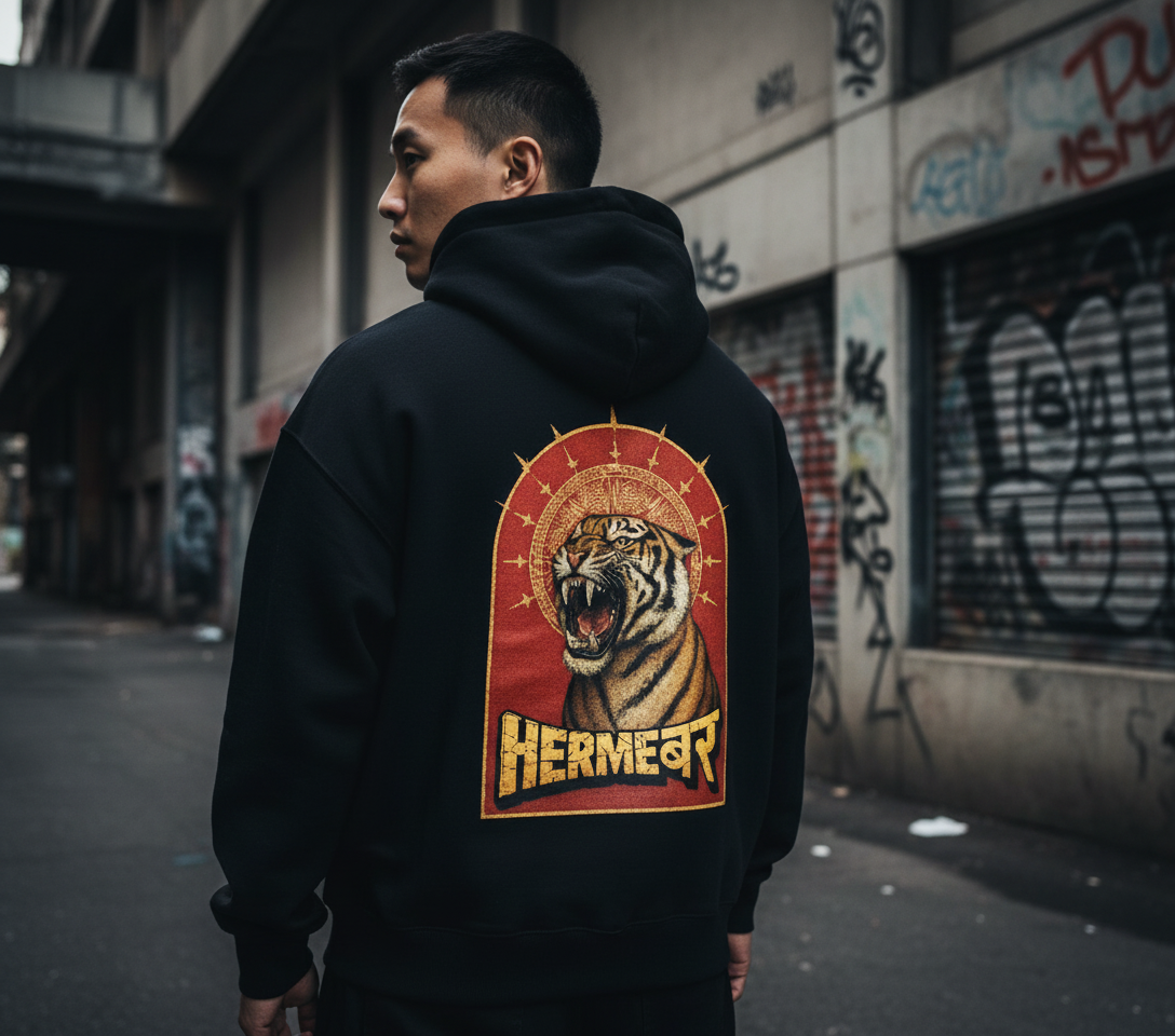 DIVINE ROAR HOODIE — HERMEBURR