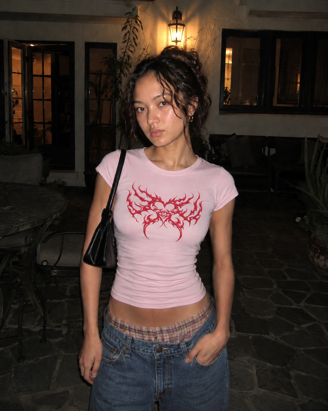 Tribal Heart Baby Tee