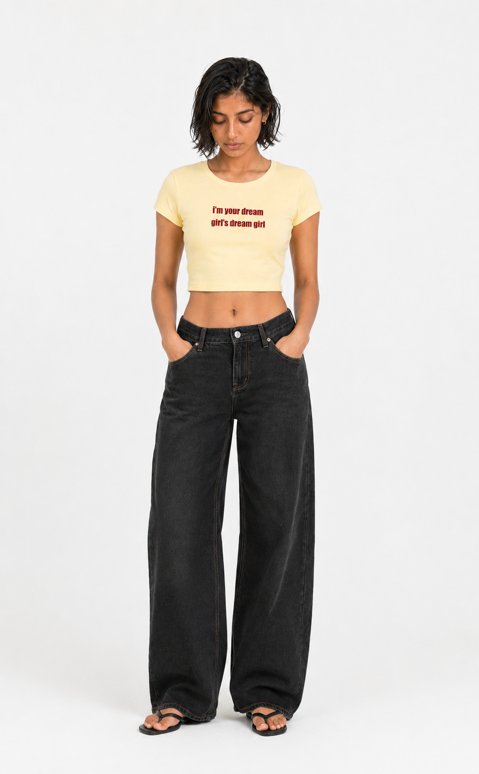 Dream Girl Baby Tee – Butter Yellow