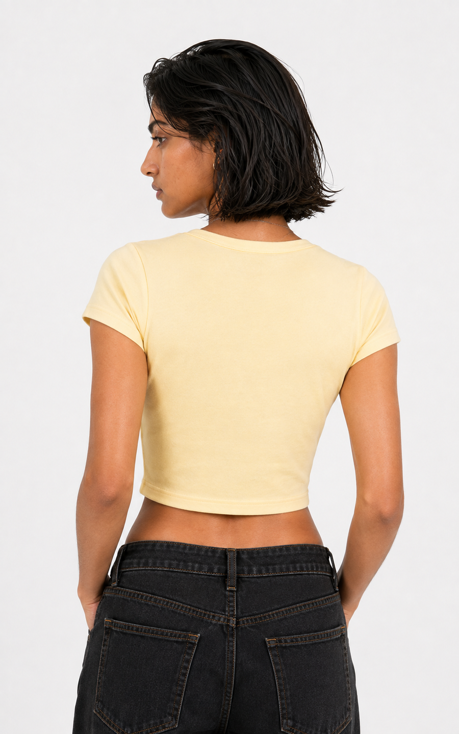 Dream Girl Baby Tee – Butter Yellow