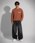 Rust Reptile Waffle Long Sleeve Tee