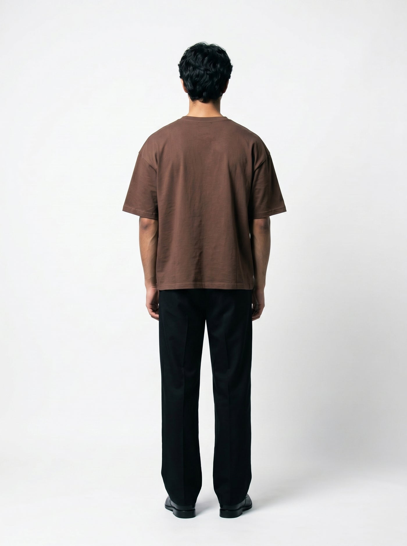 CARLINA BROWN OVERSIZED TEE
