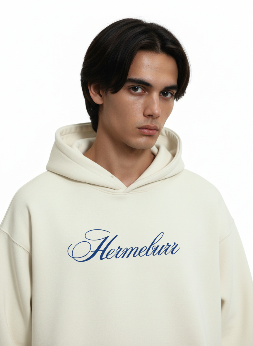 True Delhi Hermeburr Hoodie - Cream