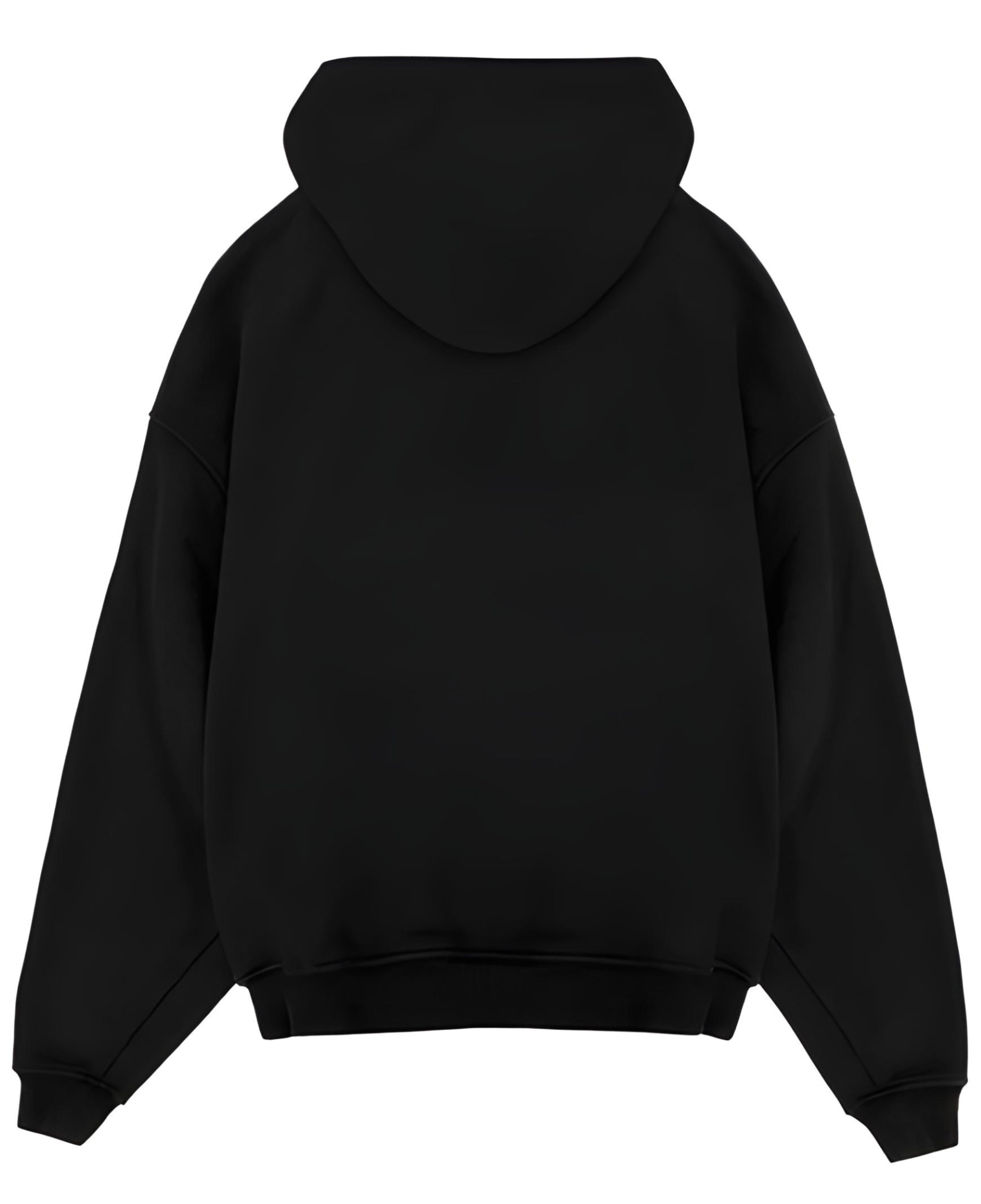Zipper Hoodie Back Design