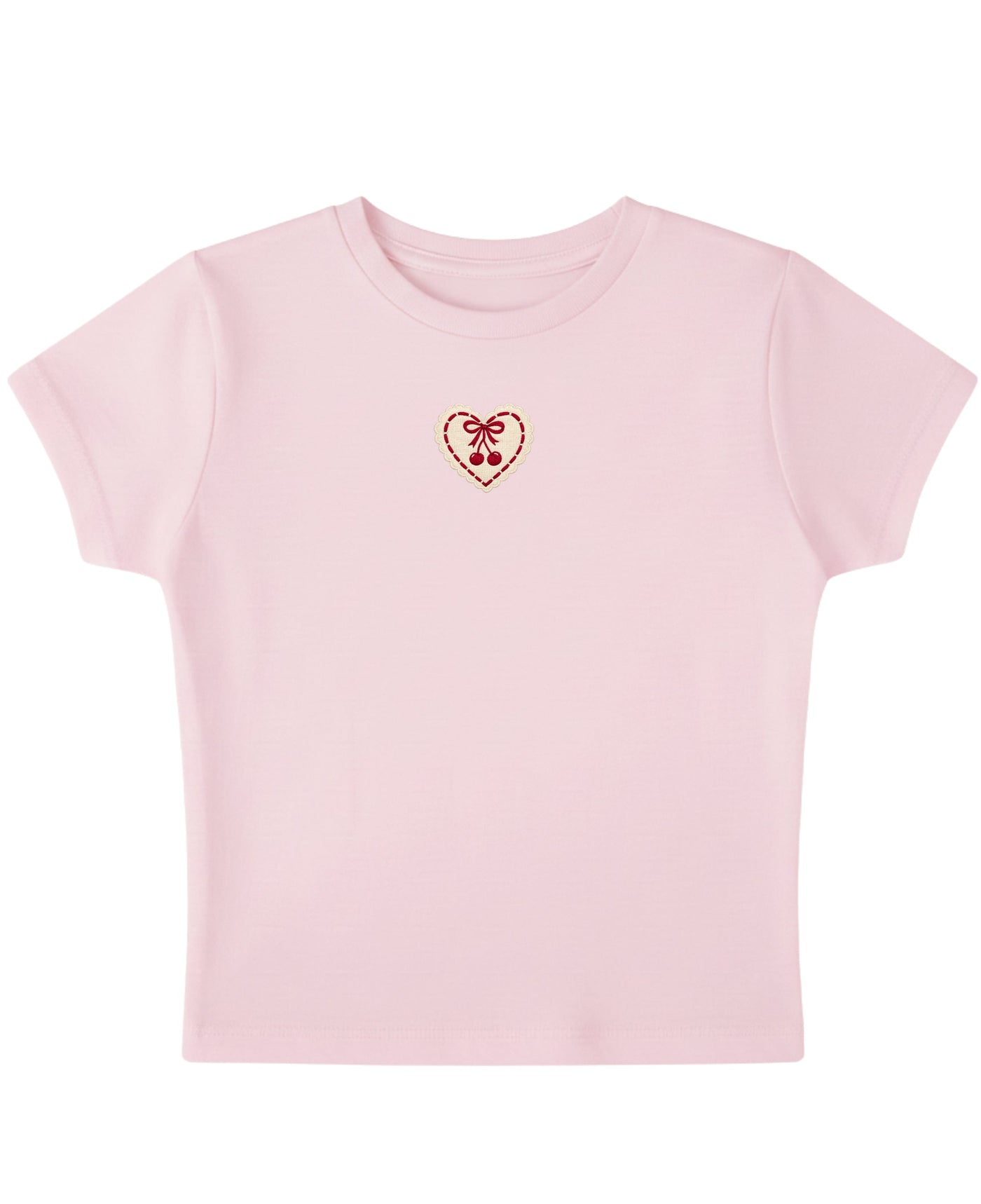 Cherry Heart Baby Tee