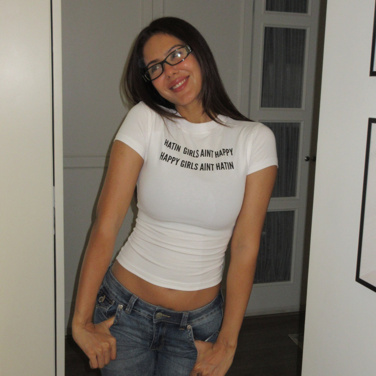 Hating Girls Baby Tee